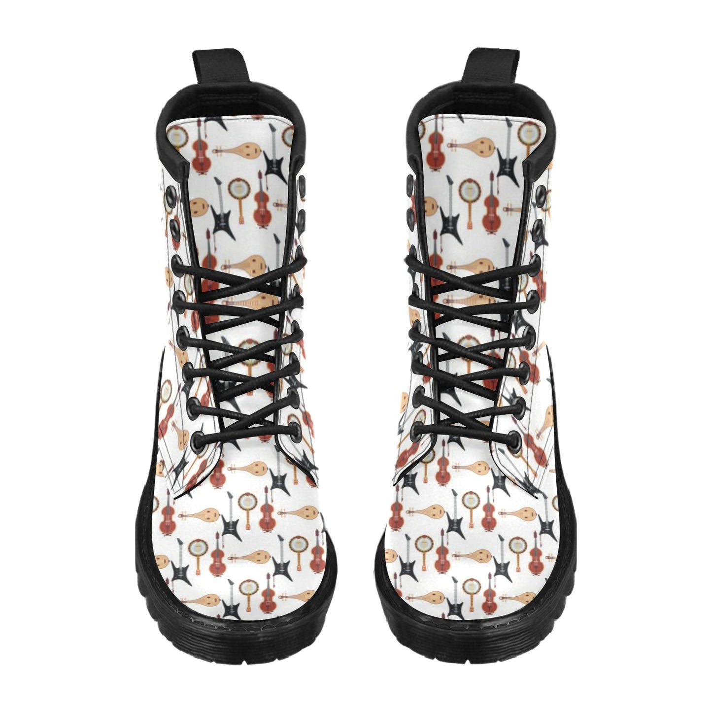 Banjo Print Design LKS403 Women's Boots