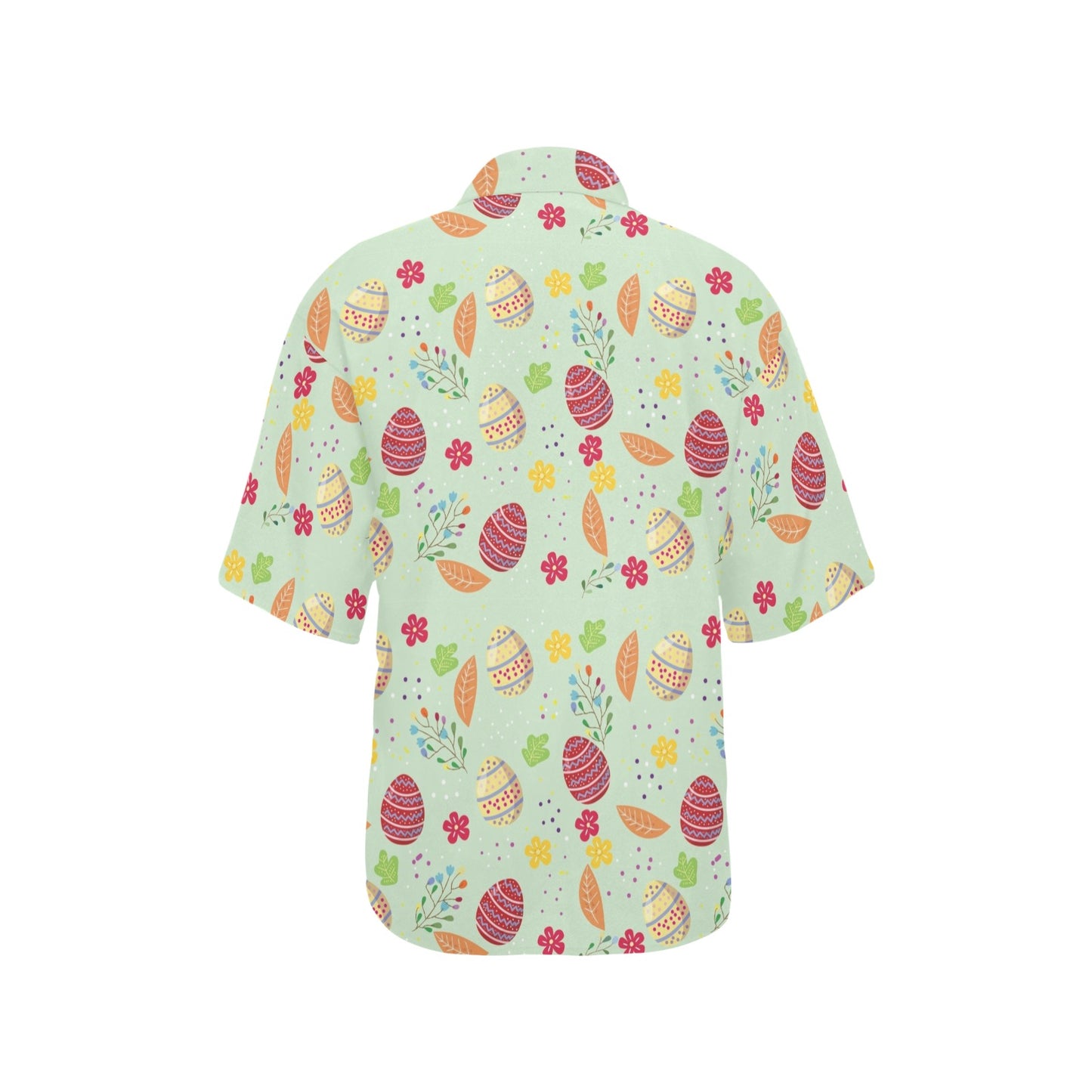 Easter Eggs Pattern Print Design RB07 Women's Hawaiian Shirt