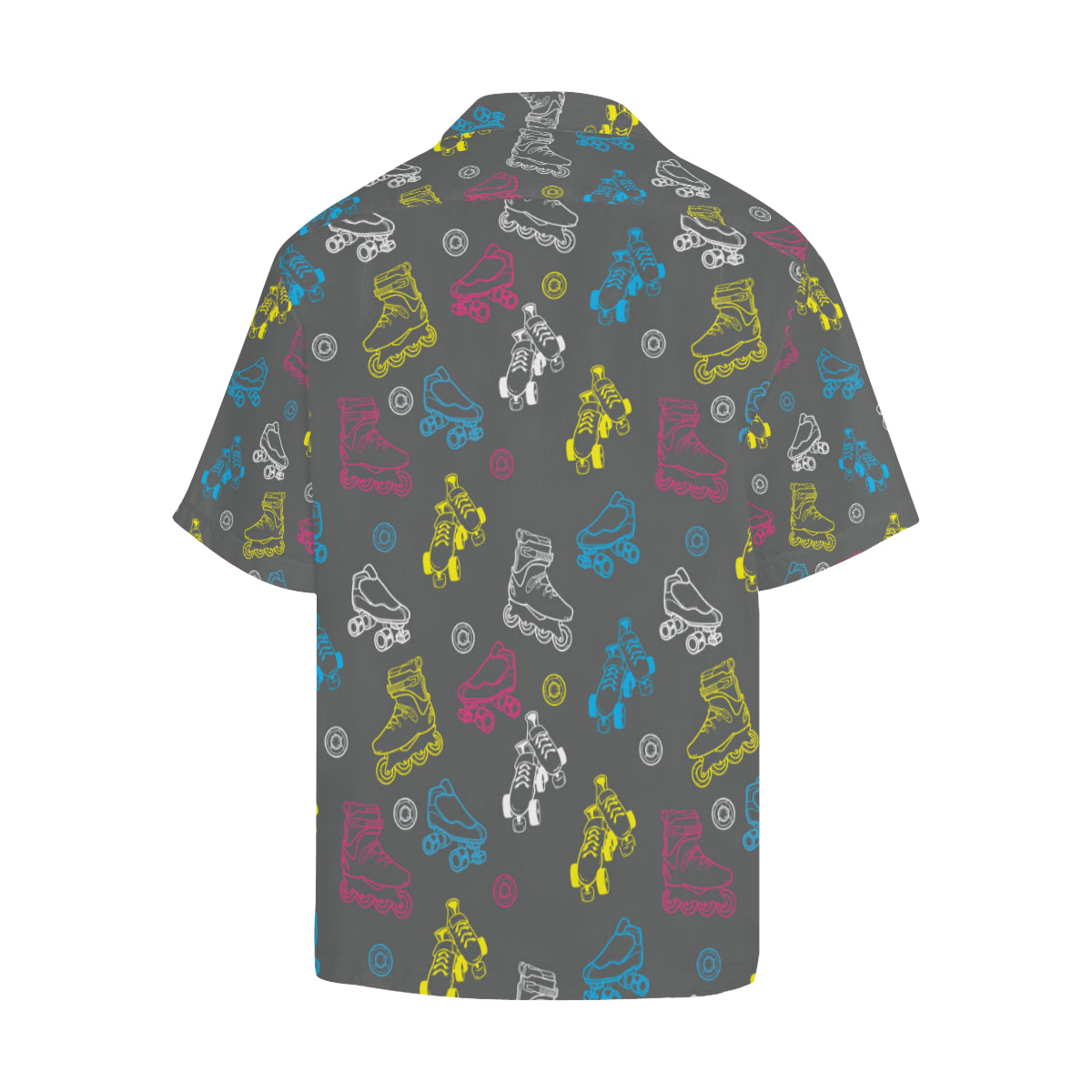 Roller skate Pattern Print Design A02 Men's Hawaiian Shirt
