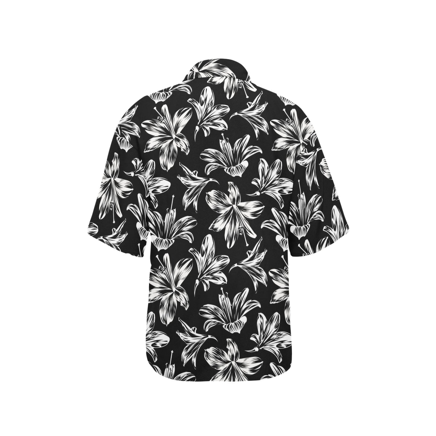 Amaryllis Pattern Print Design AL04 Women's Hawaiian Shirt