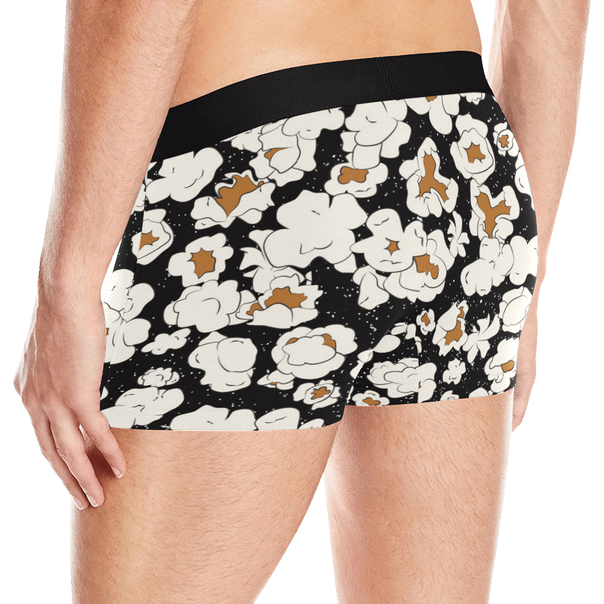 Popcorn Pattern Print Design A02 Men's Boxer Briefs