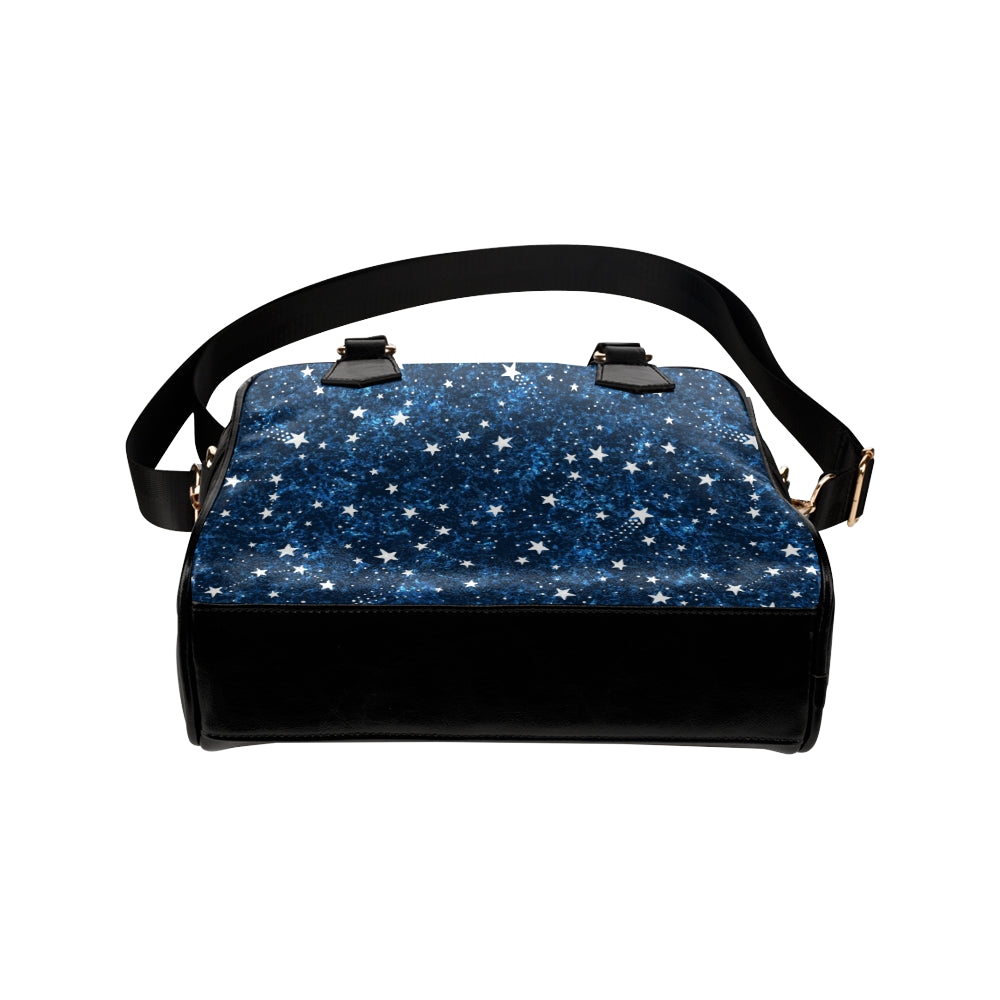 Cosmic Pattern Print Design 05 Shoulder Handbag