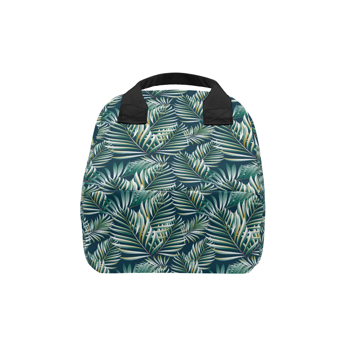 Sun Spot Tropical Palm Leaves Insulated Lunch Bag