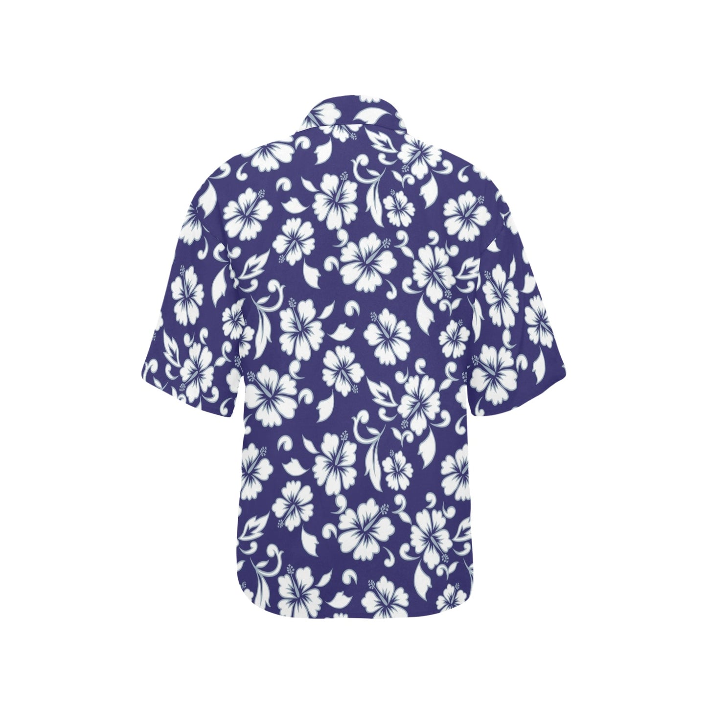 Hibiscus Pattern Print Design HB010 Women's Hawaiian Shirt