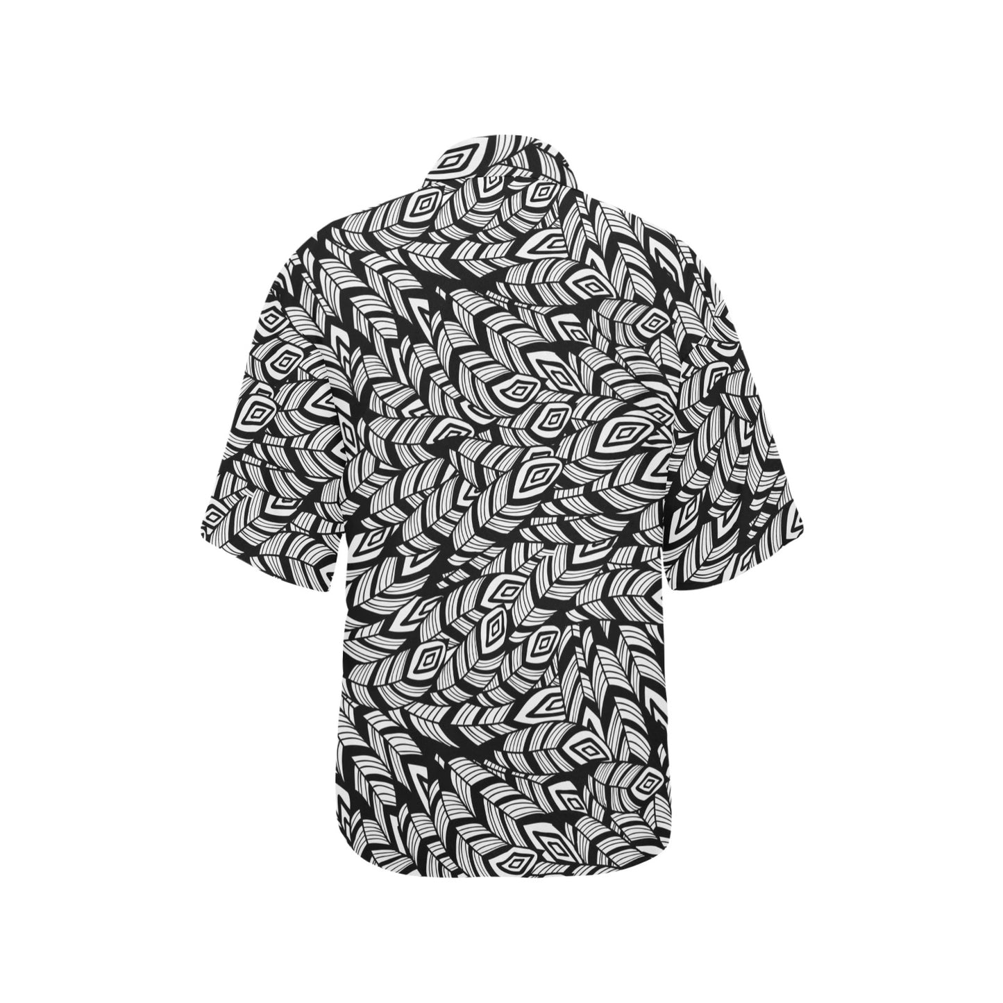 Tribal Pattern Print Design LKS302 Women's Hawaiian Shirt