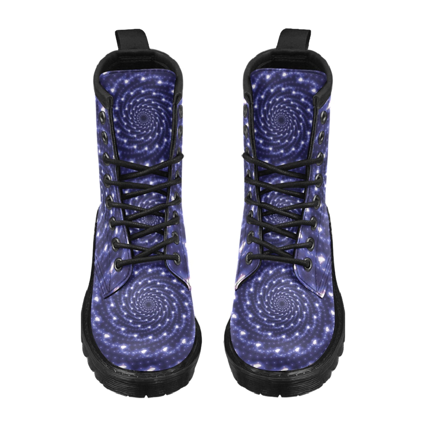 Vortex Print Design LKS305 Women's Boots