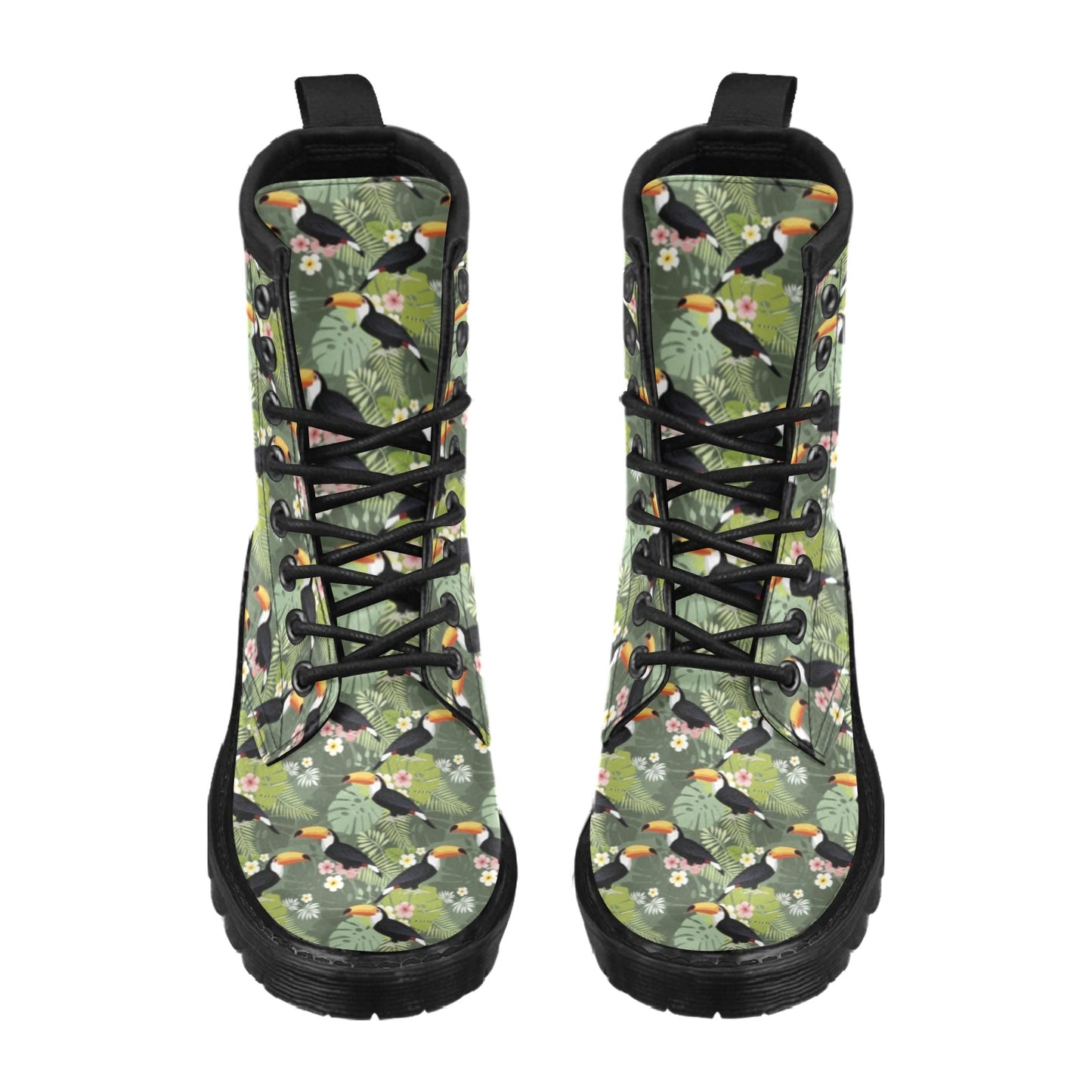 Toucan Print Design LKS304 Women's Boots
