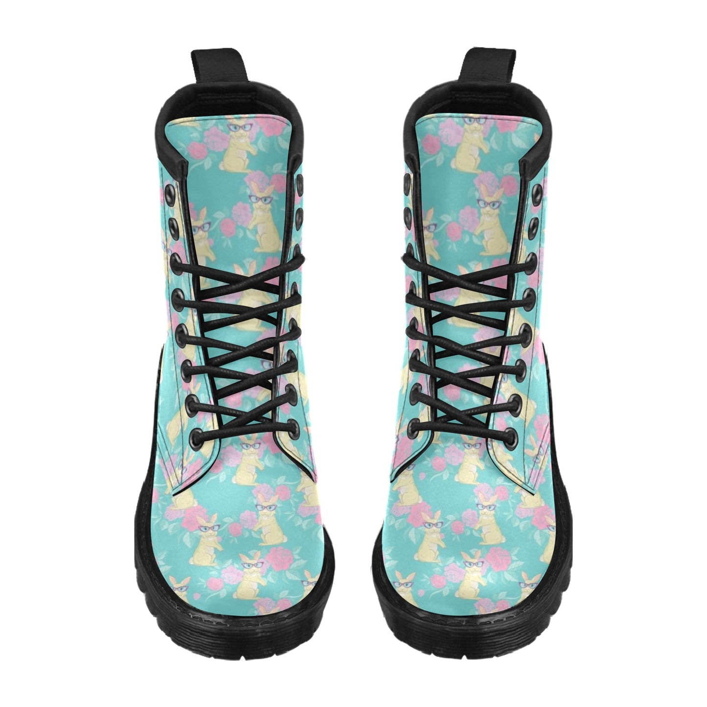Rabbit Pattern Print Design RB05 Women's Boots