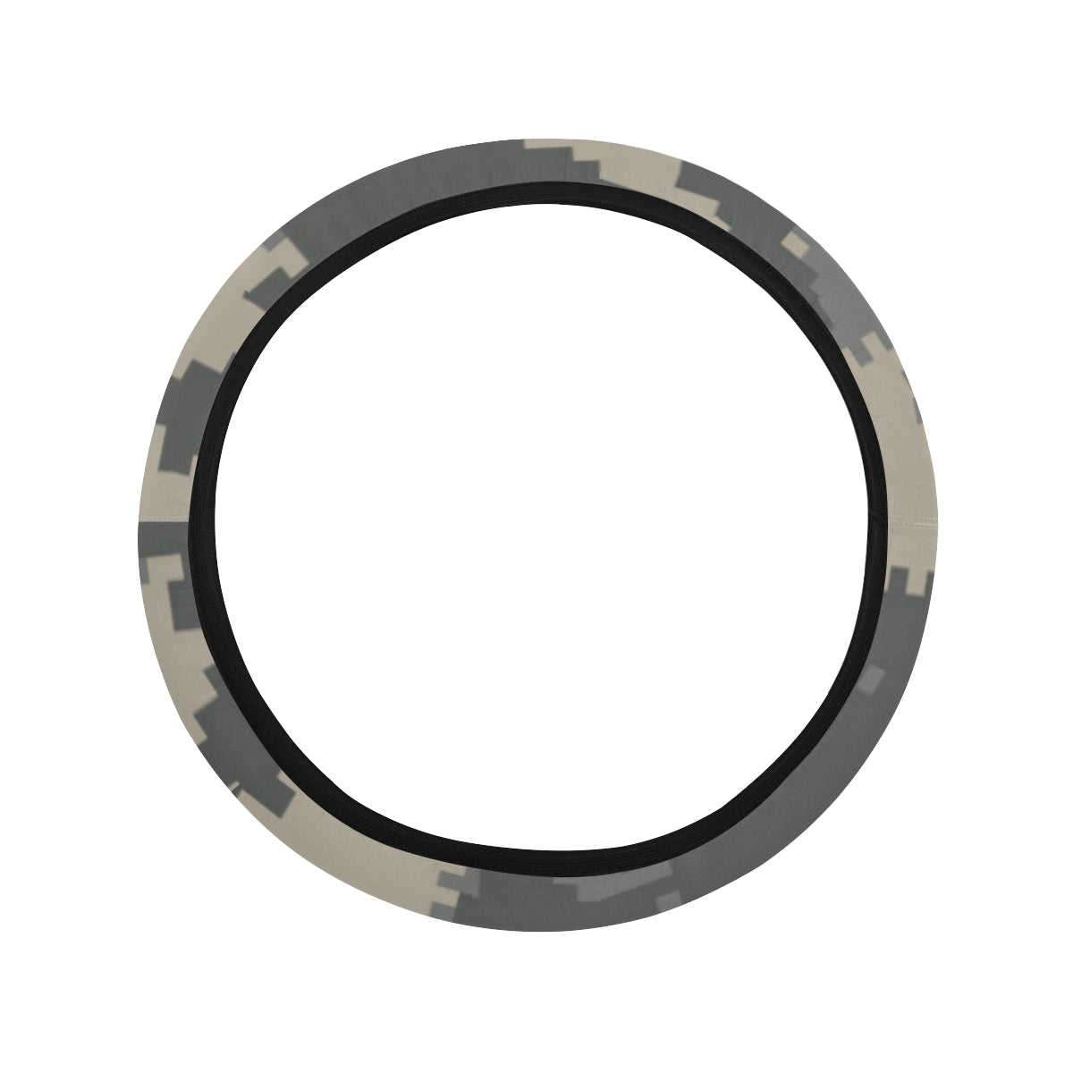 ACU Digital Camouflage Steering Wheel Cover with Elastic Edge