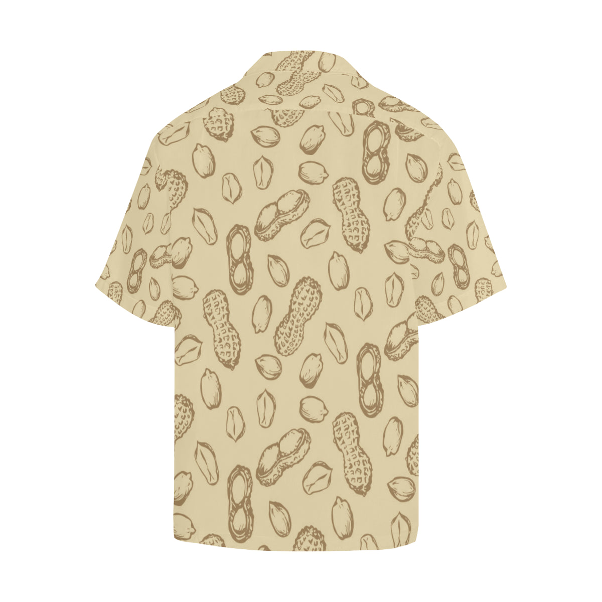 Peanut Pattern Print Design A02 Men's Hawaiian Shirt