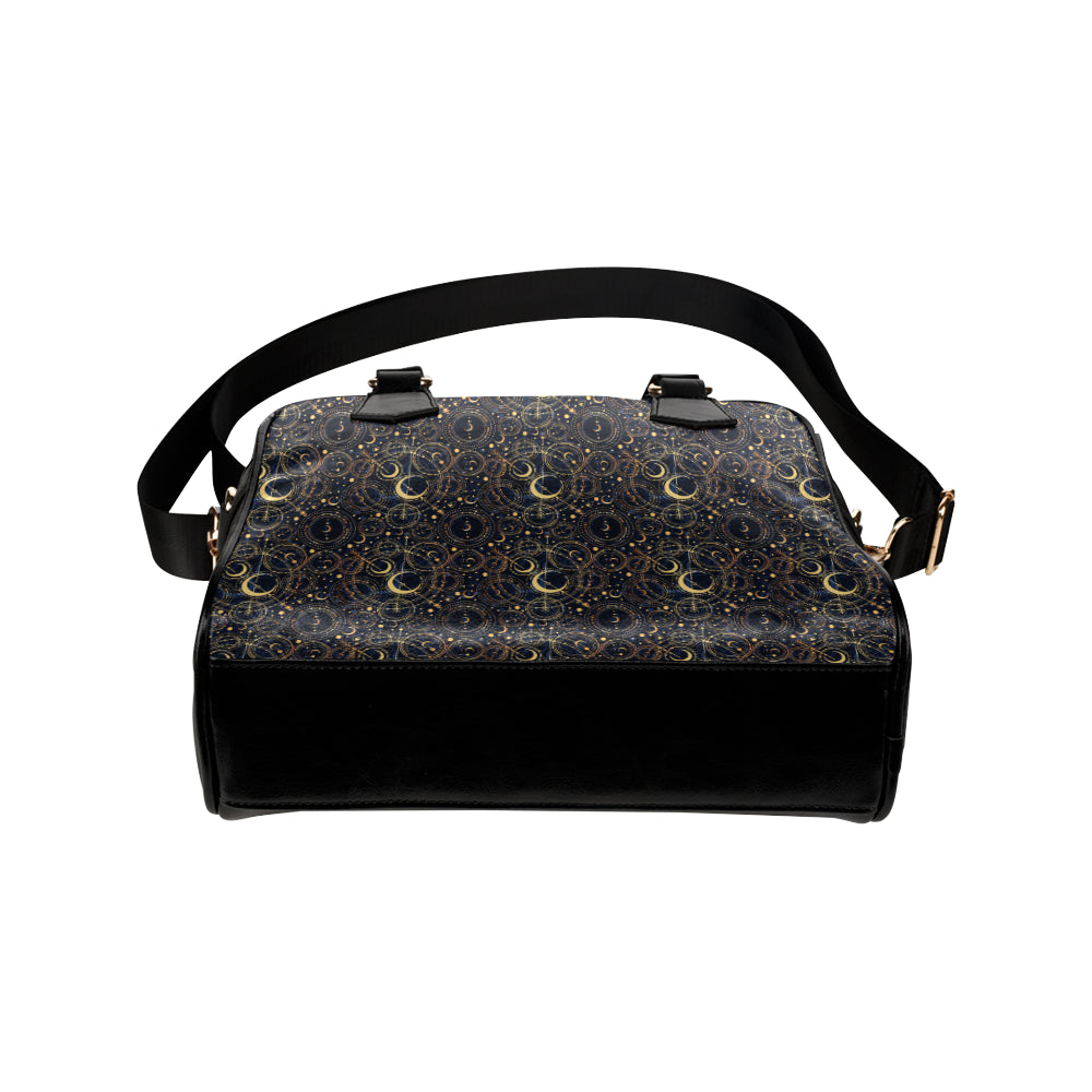Celestial Pattern Print Design 04 Shoulder Handbag