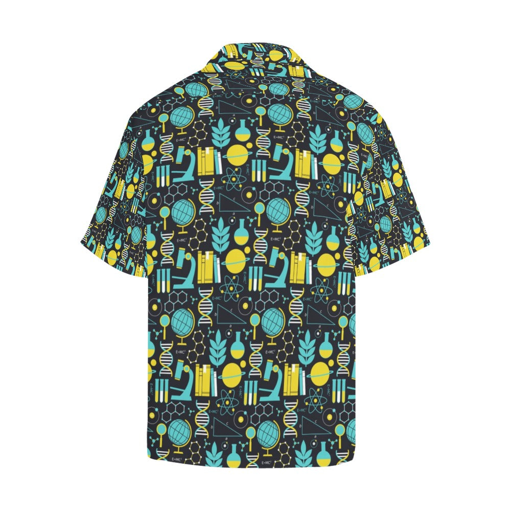 Science Print Design LKS301 Men's Hawaiian Shirt