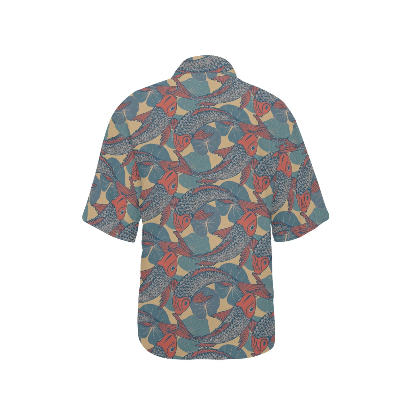 Pisces Pattern Print Design A01 Women's Hawaiian Shirt