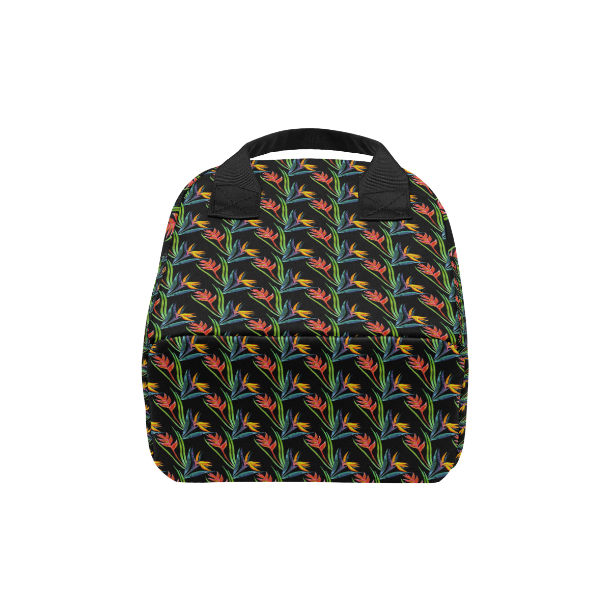 Heliconia Pattern Print Design HL04 Insulated Lunch Bag