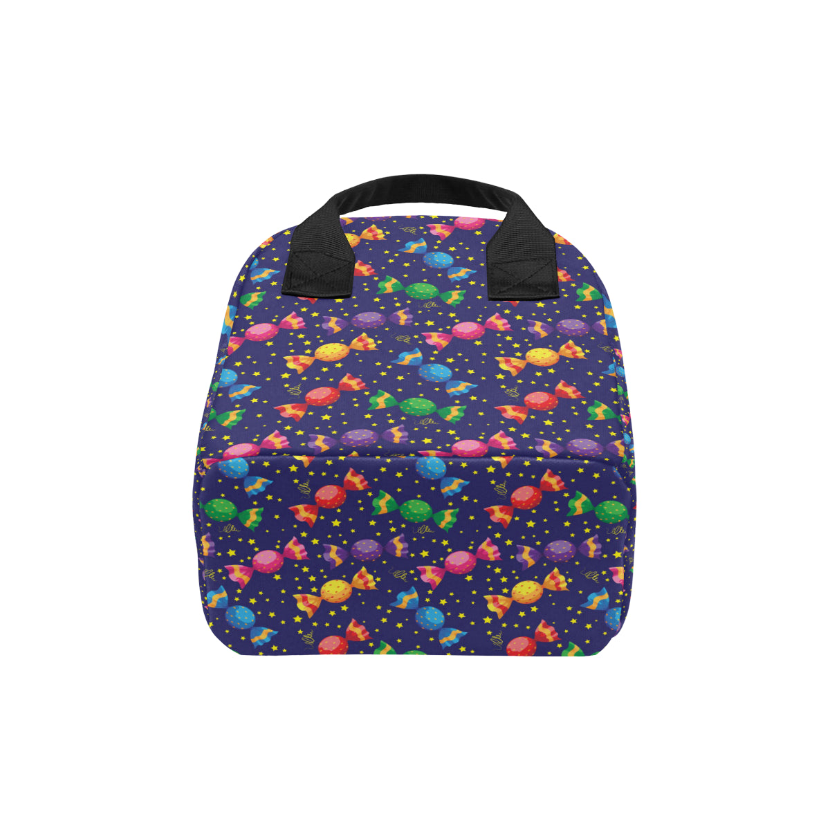 Candy Pattern Print Design CA06 Insulated Lunch Bag