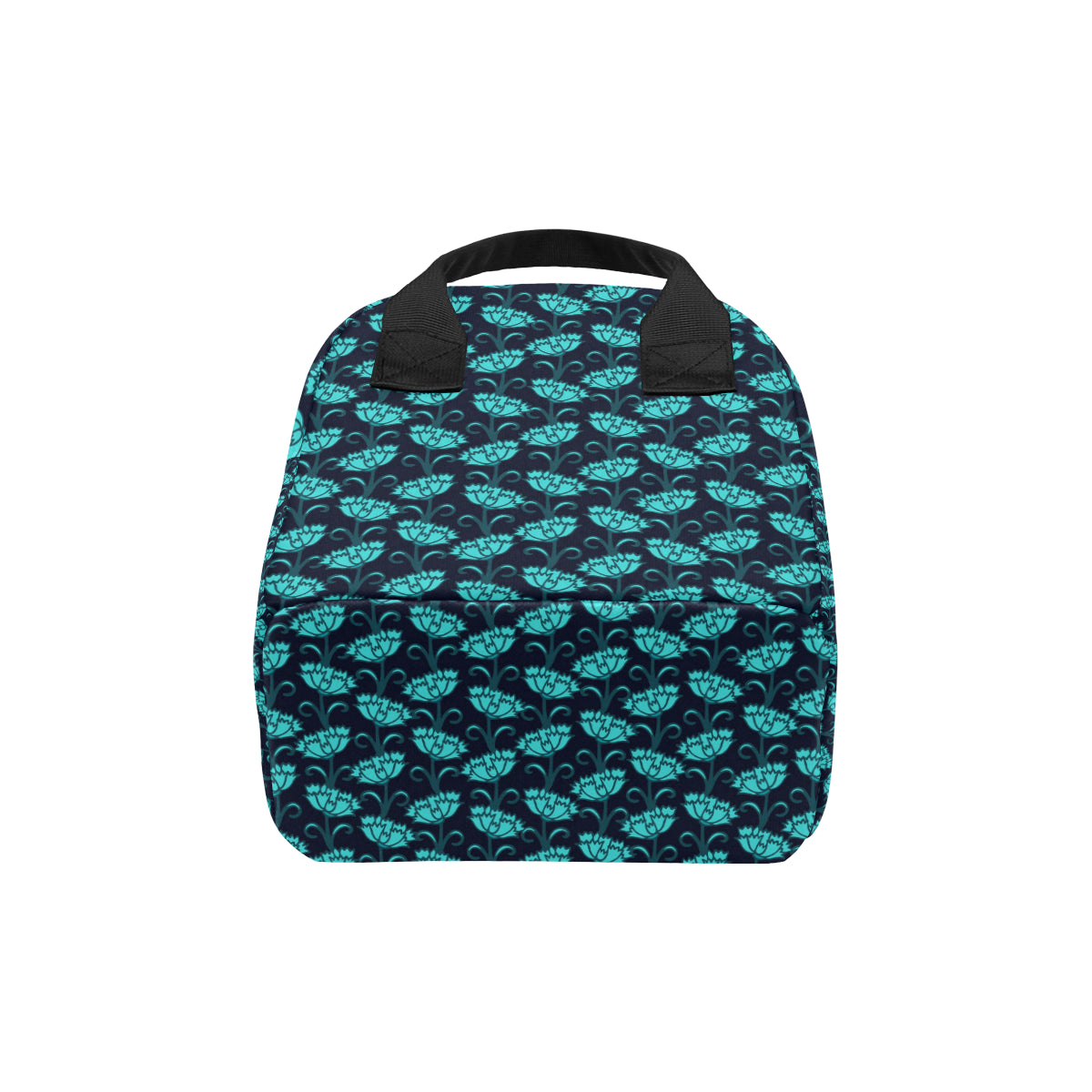 Carnations Pattern Print Design CN06 Insulated Lunch Bag