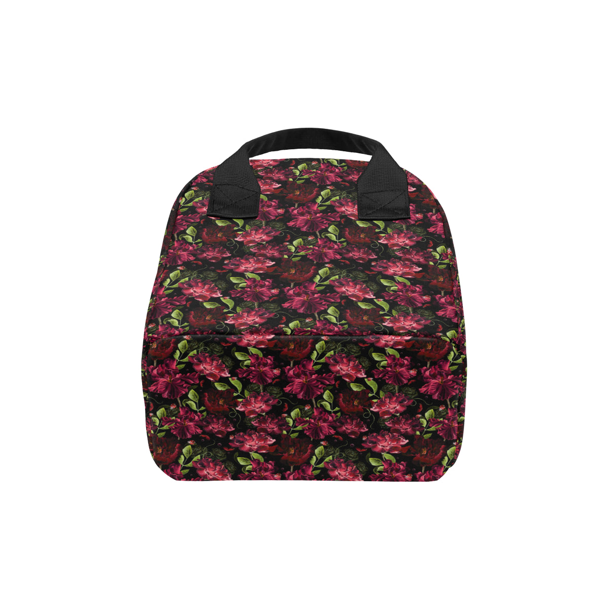 Iris Pattern Print Design IR03 Insulated Lunch Bag