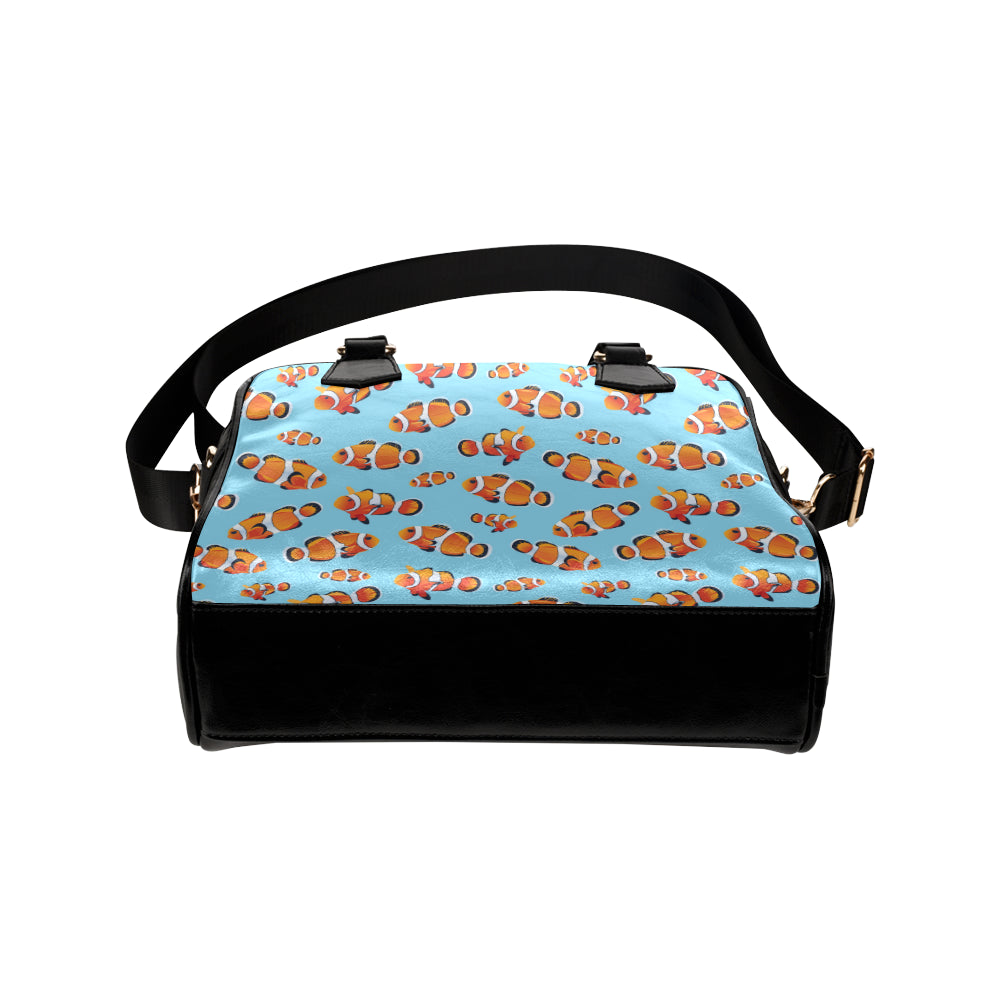 Clownfish Pattern Print Design 01 Shoulder Handbag