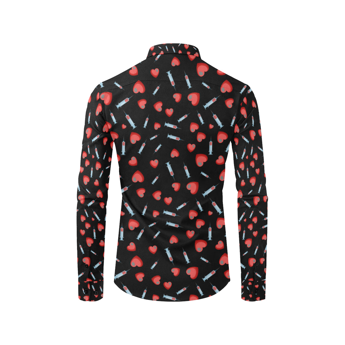 Phlebotomist Medical Concept Men's Long Sleeve Shirt