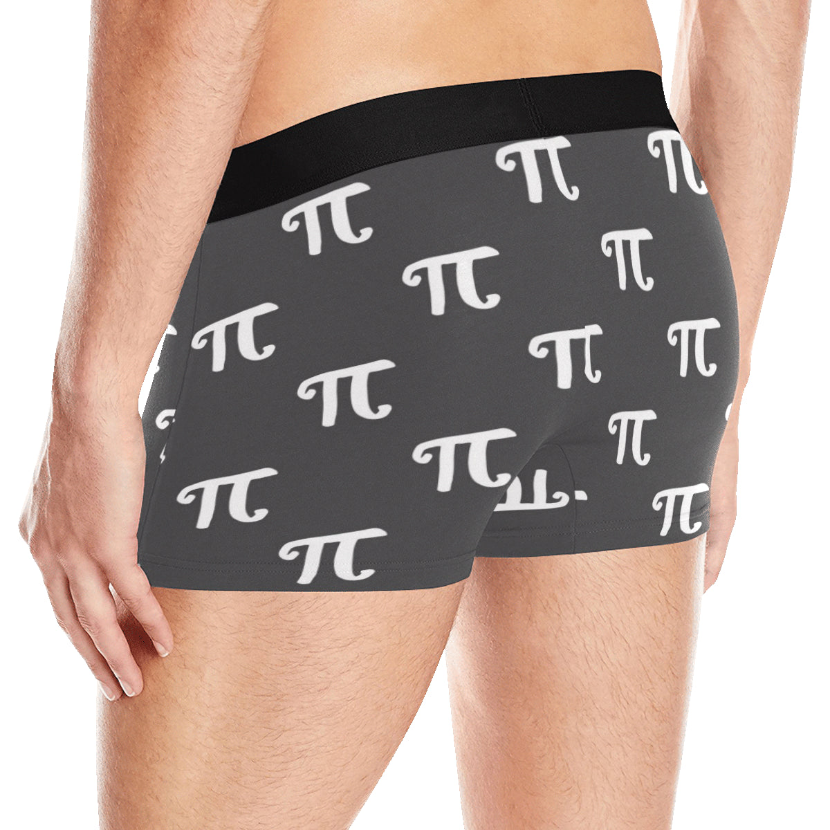 Pi Day Pattern Print Design A01 Men's Boxer Briefs