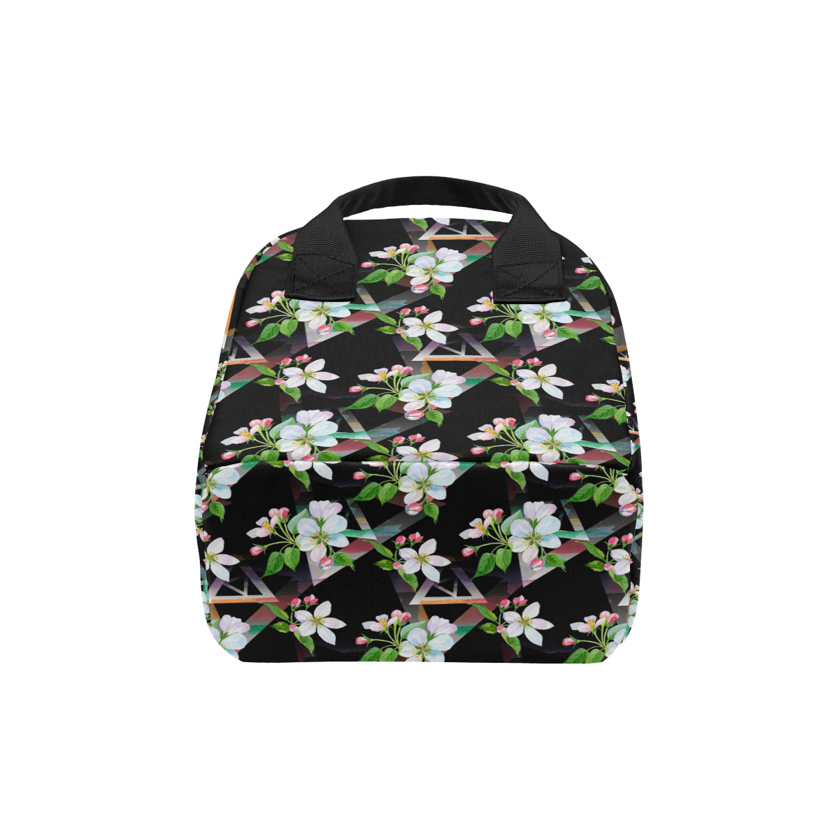 Apple blossom Pattern Print Design AB07 Insulated Lunch Bag