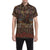 African Pattern Print Design 07 Men's Short Sleeve Button Up Shirt