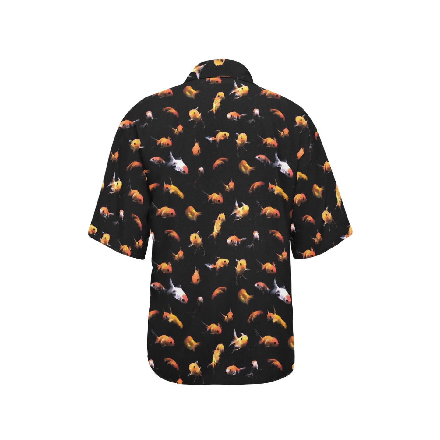Goldfish Print Design LKS402 Women's Hawaiian Shirt