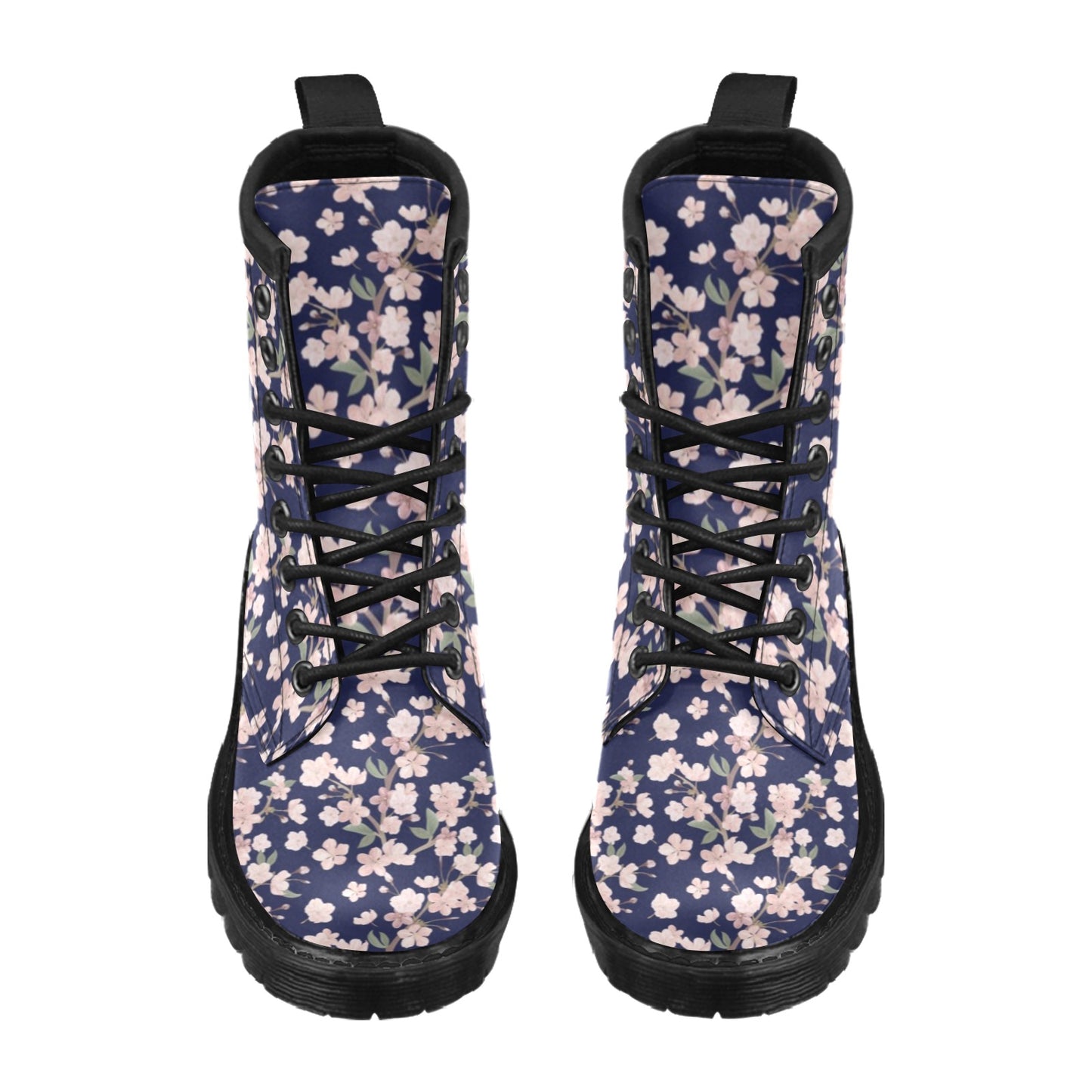 Sakura Print Design LKS301 Women's Boots
