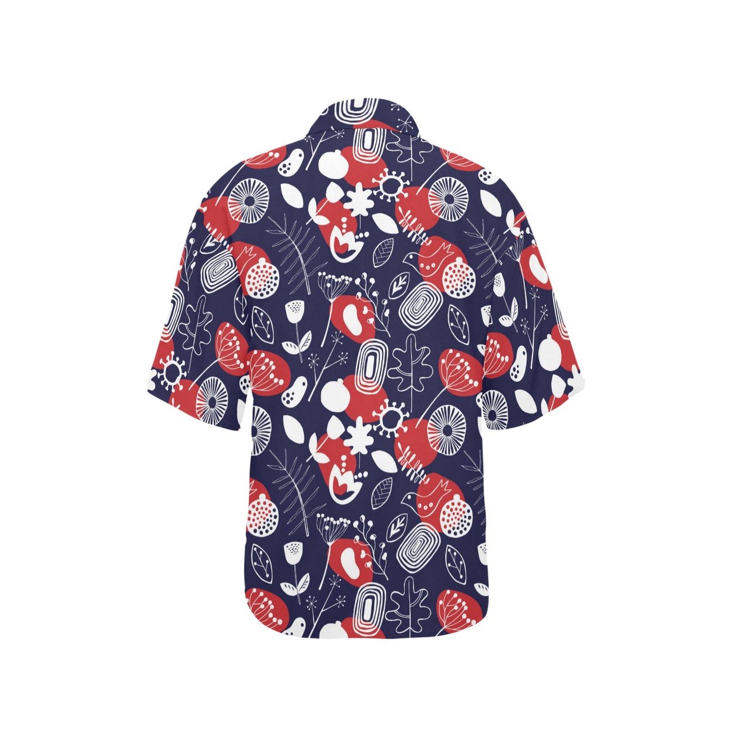 Nordic Pattern Print Design A02 Women's Hawaiian Shirt