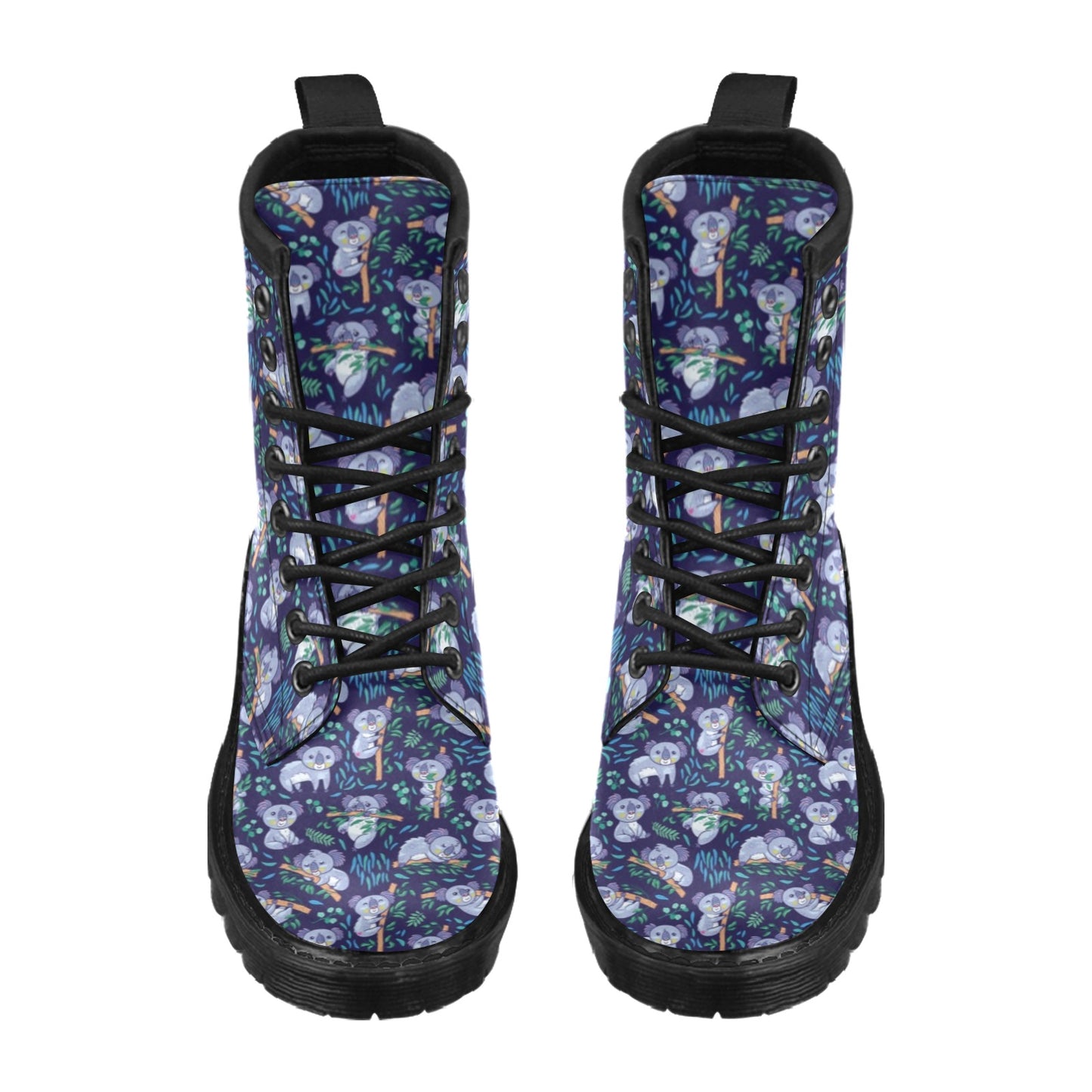 Koala Themed Design Print Women's Boots