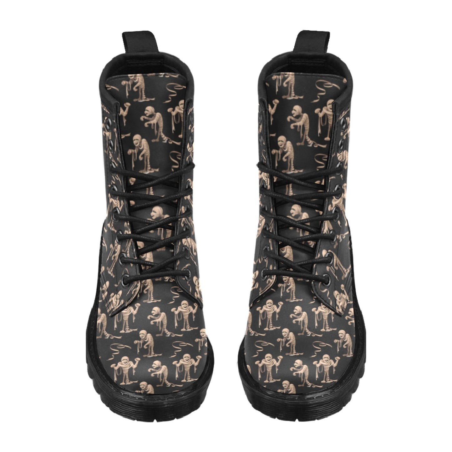 Mummy Print Design LKS302 Women's Boots