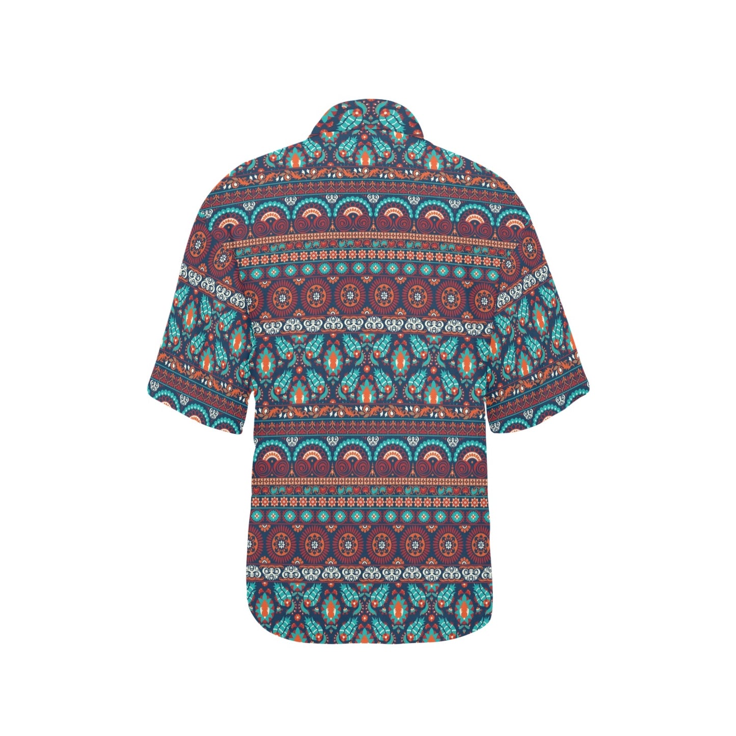 Suzani Print Design LKS302 Women's Hawaiian Shirt