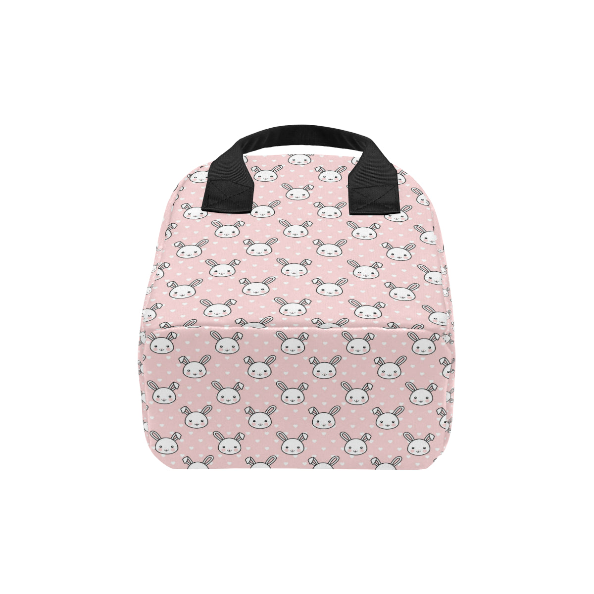 Rabbit Pattern Print Design RB02 Insulated Lunch Bag