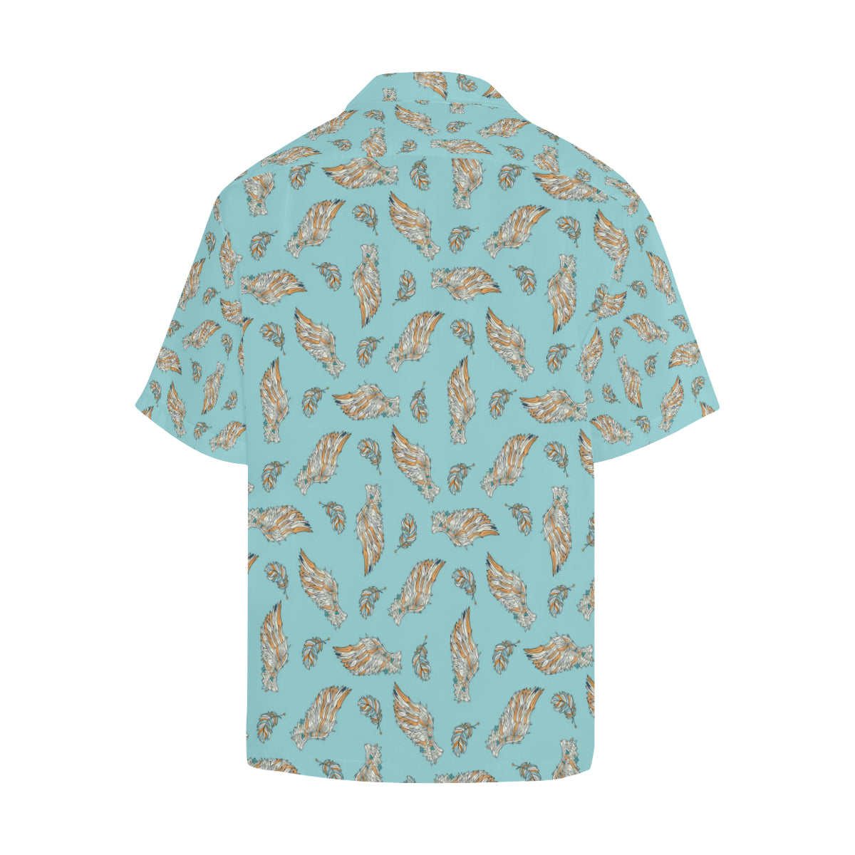 Angel Wings Pattern Print Design 03 Men's Hawaiian Shirt
