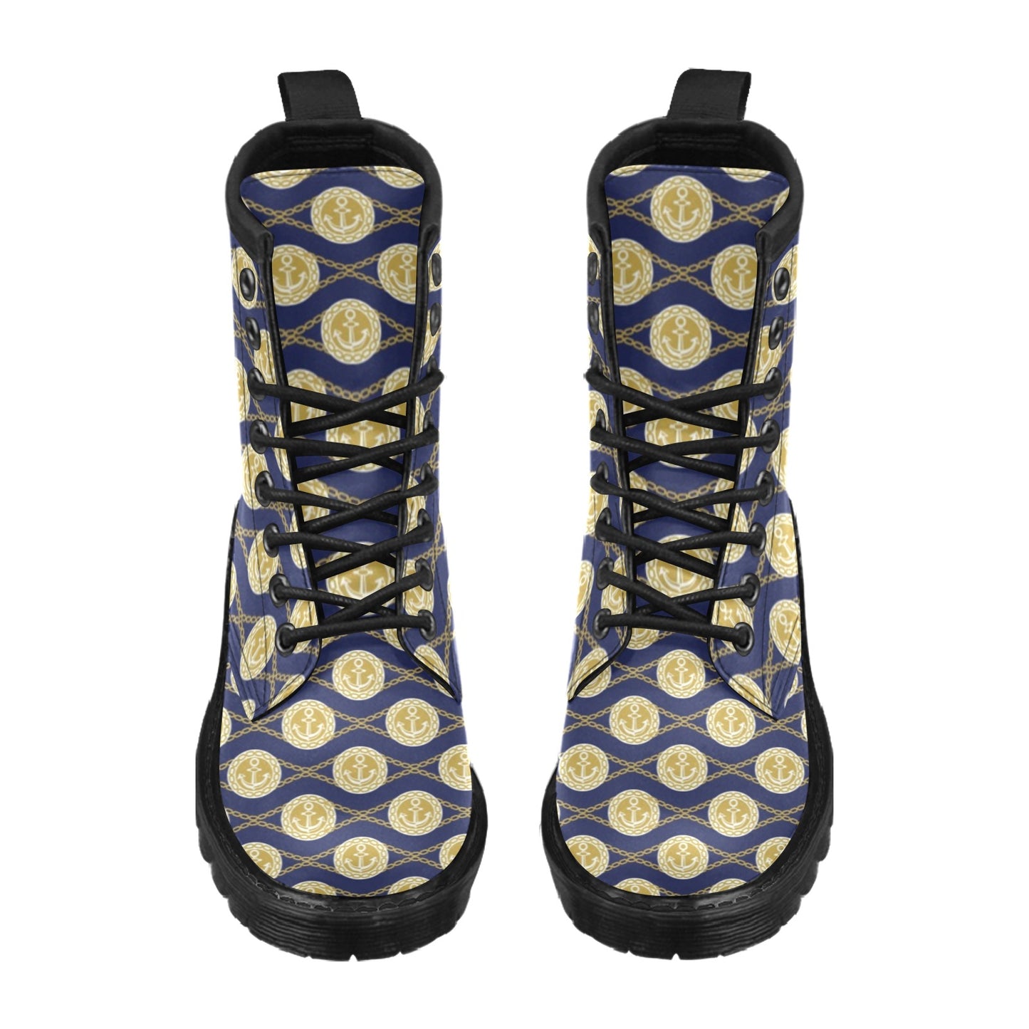 Anchor Luxury Pattern Women's Boots