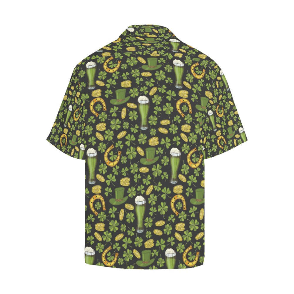 St Patricks Day Print Design LKS307 Men's Hawaiian Shirt