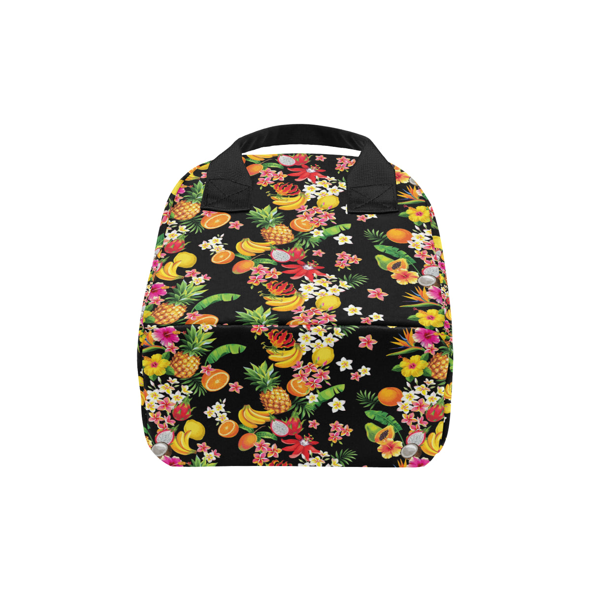 Tropical Fruits Pattern Print Design TF02 Insulated Lunch Bag