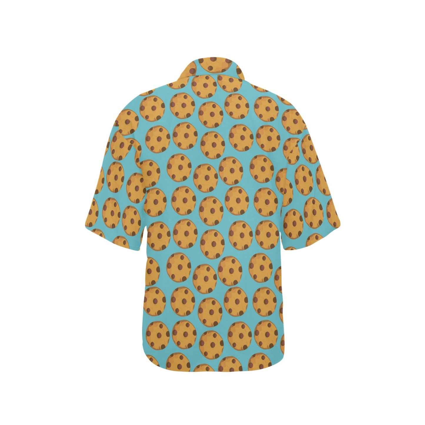 Cookie Pattern Print Design 01 Women's Hawaiian Shirt