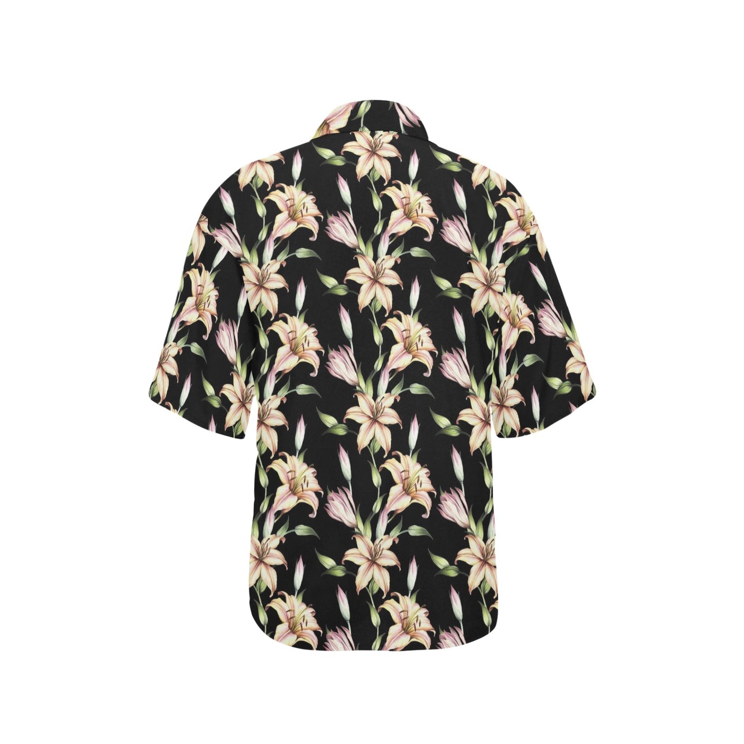 Lily Pattern Print Design LY05 Women's Hawaiian Shirt