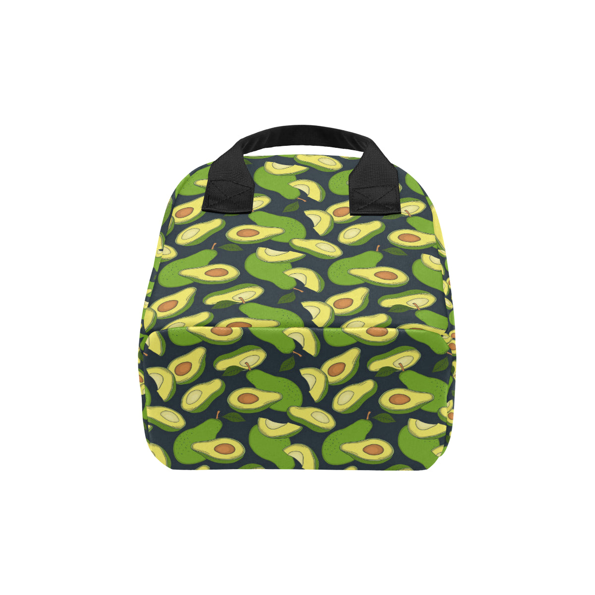Avocado Pattern Print Design AC013 Insulated Lunch Bag