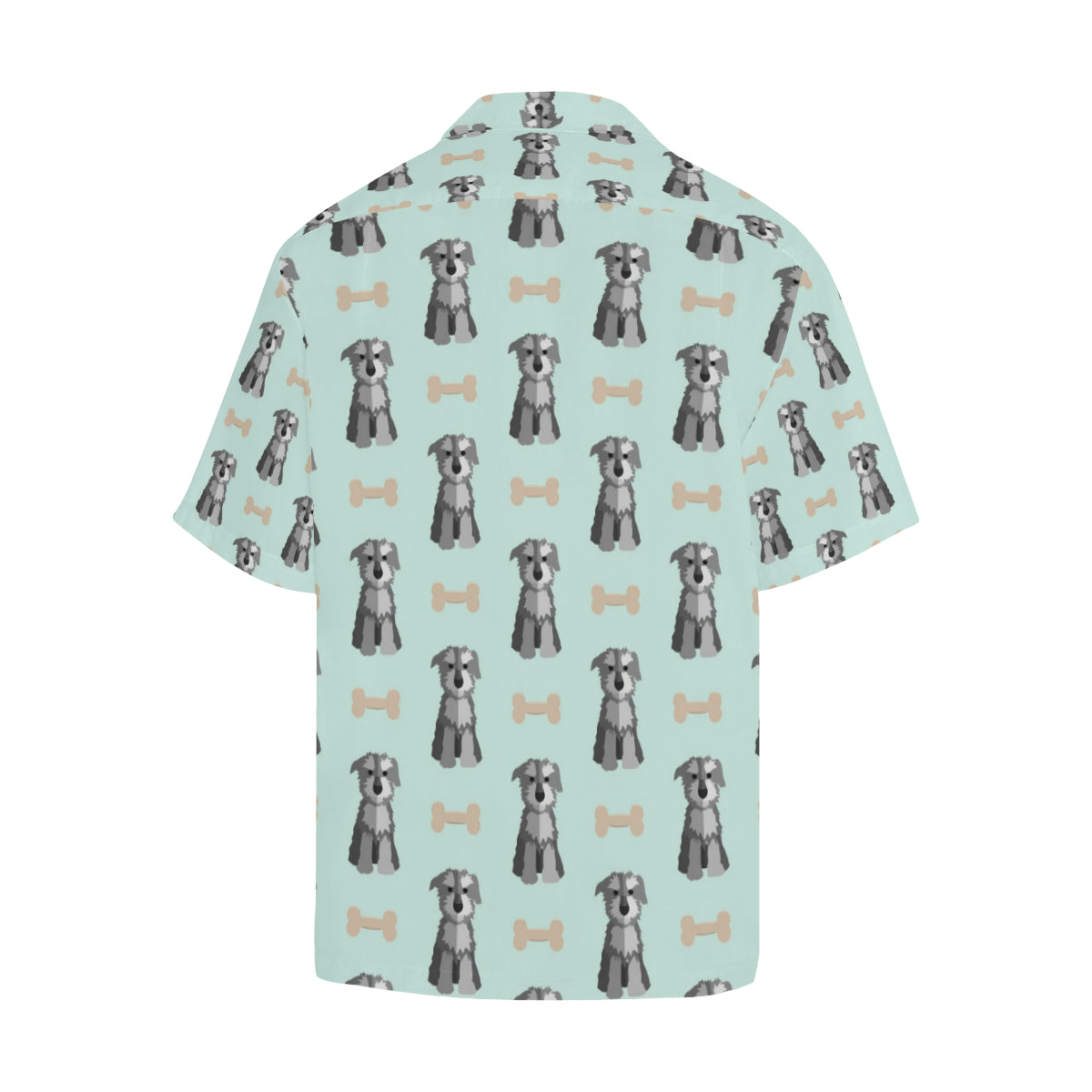 Schnauzers Pattern Print Design A03 Men's Hawaiian Shirt