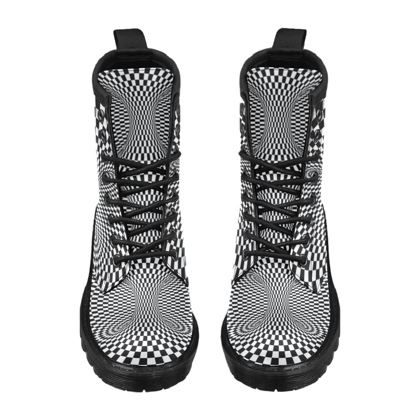 Optical illusion Projection Torus Women's Boots