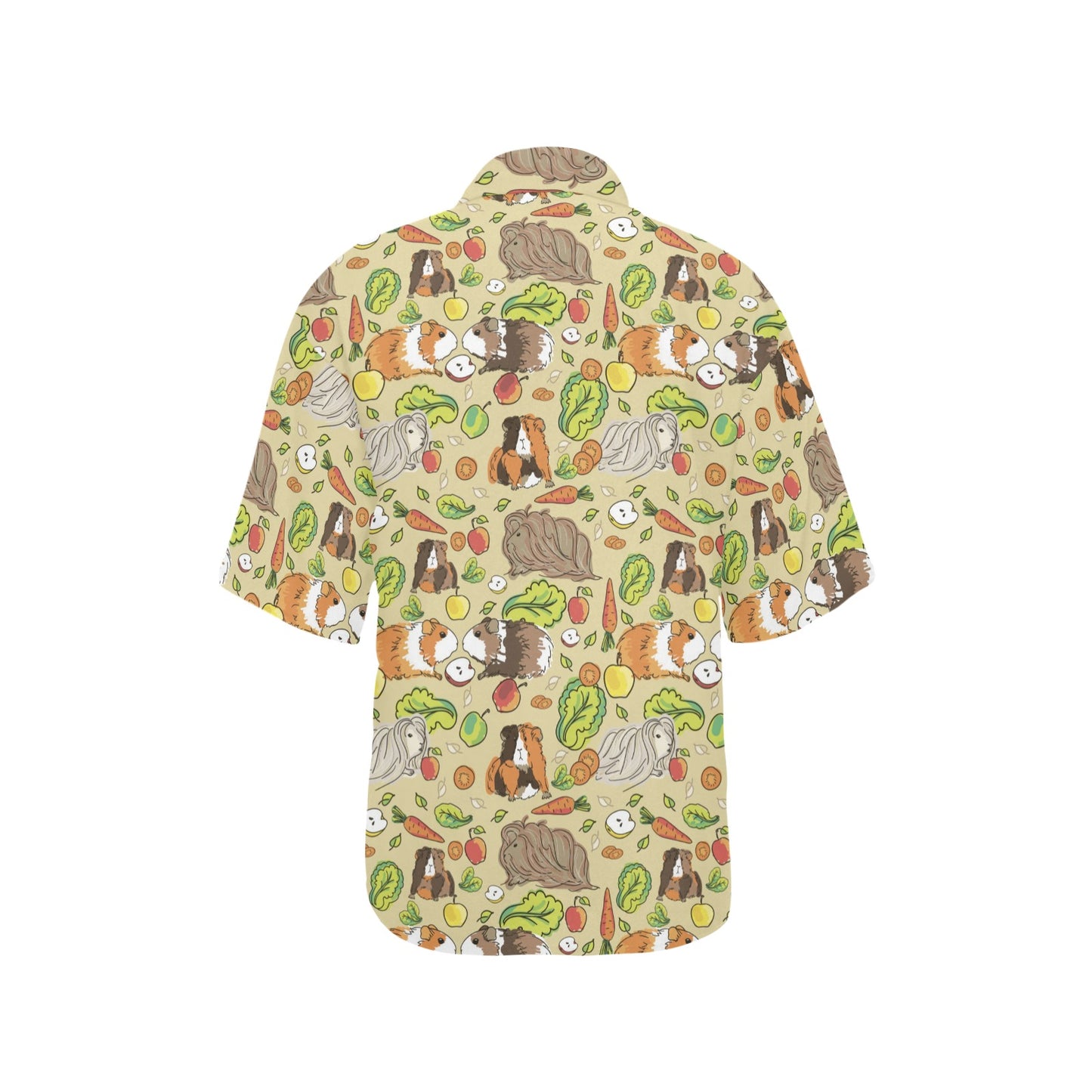 Guinea Pig Pattern Print Design 02 Women's Hawaiian Shirt