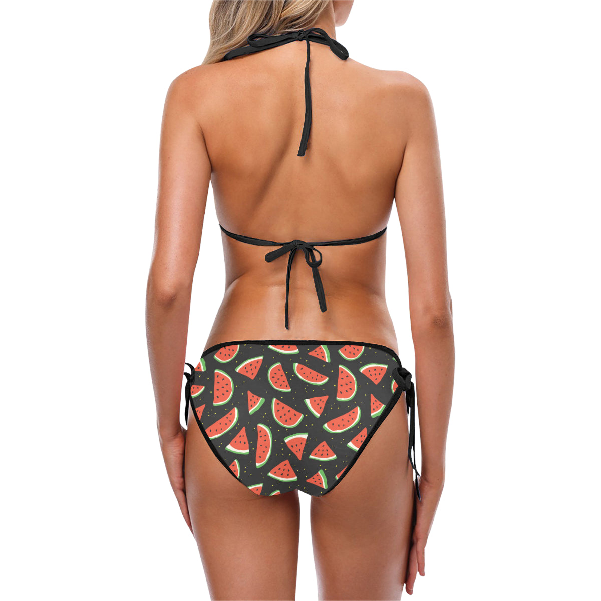 Watermelon Pattern Print Design WM09 Bikini