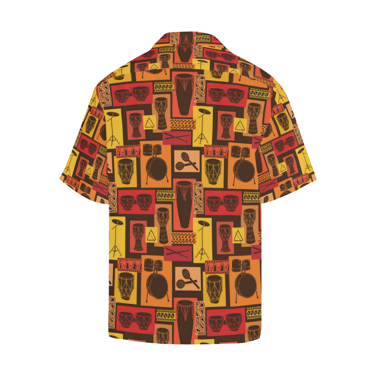 Percussion Pattern Print Design 02 Men's Hawaiian Shirt
