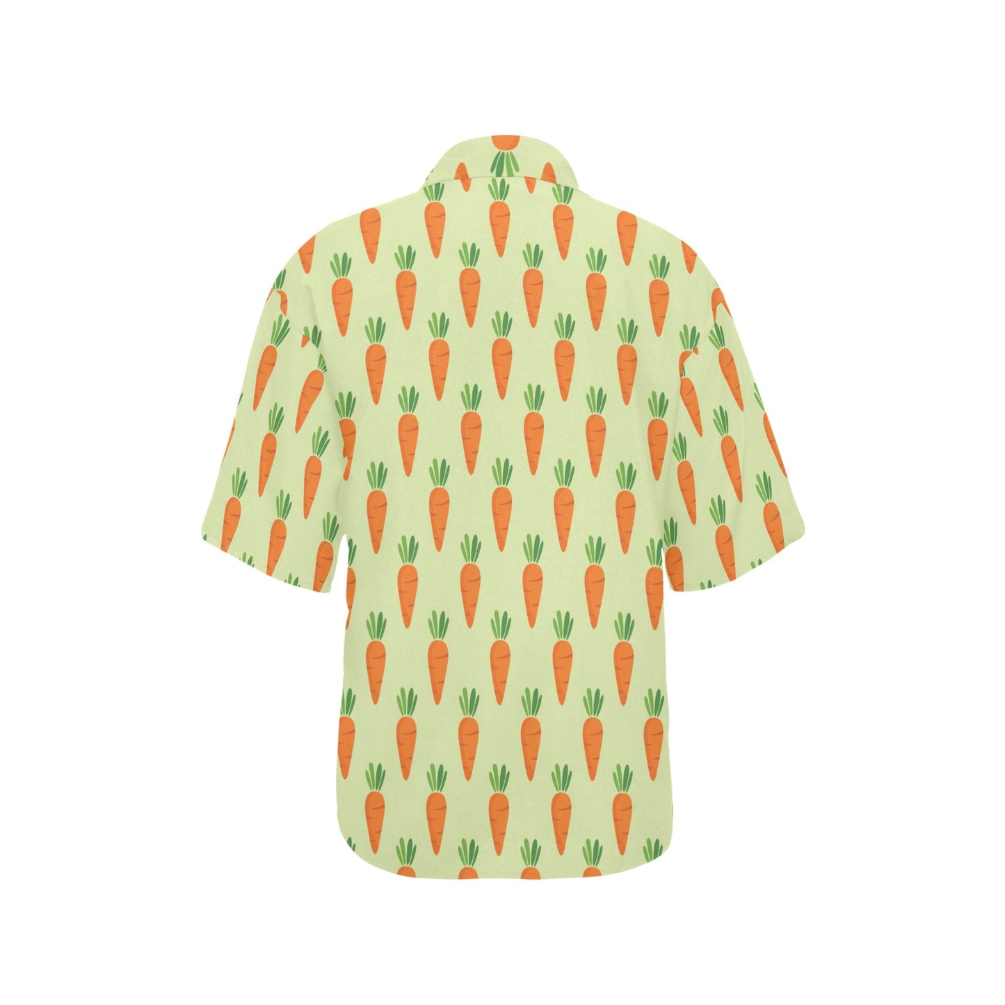 Carrot Pattern Print Design 02 Women's Hawaiian Shirt