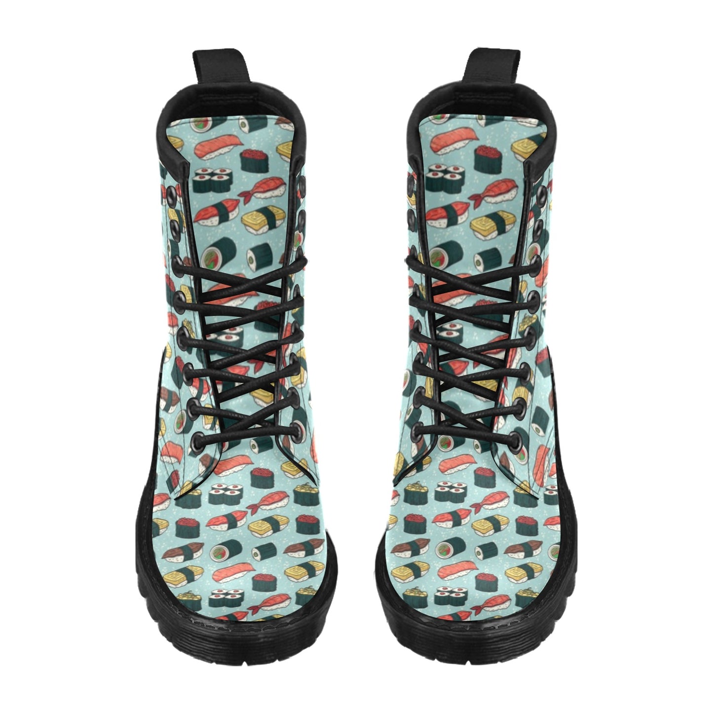 Sushi Pattern Design Women's Boots