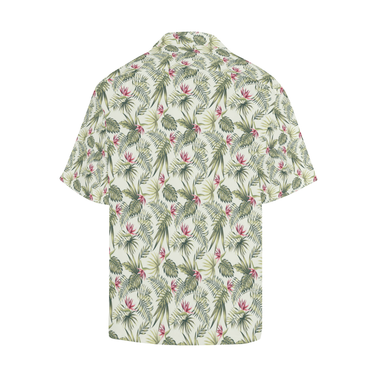 Bird Of Paradise Pattern Print Design 04 Men's Hawaiian Shirt