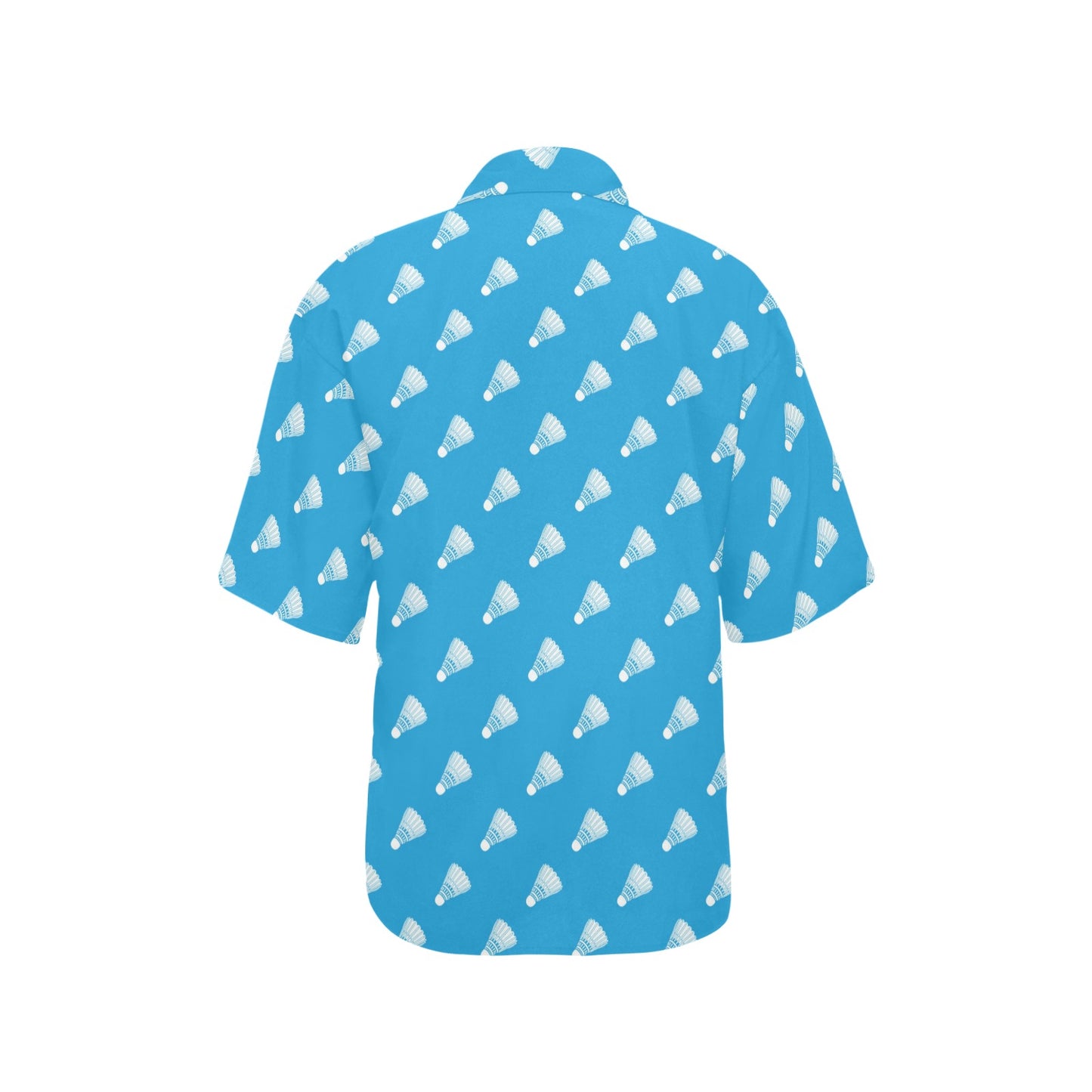 Badminton Ball Pattern Print Design 08 Women's Hawaiian Shirt