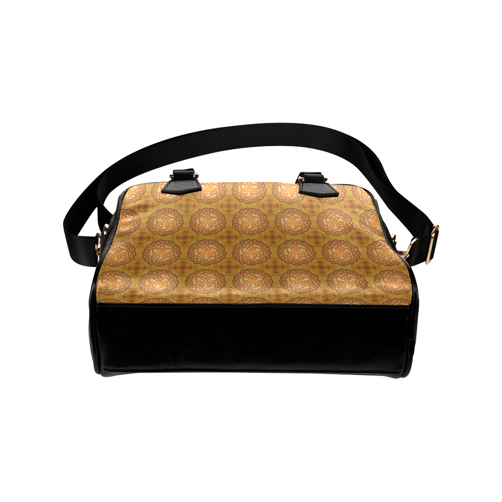 Celtic Pattern Print Design 01 Shoulder Handbag